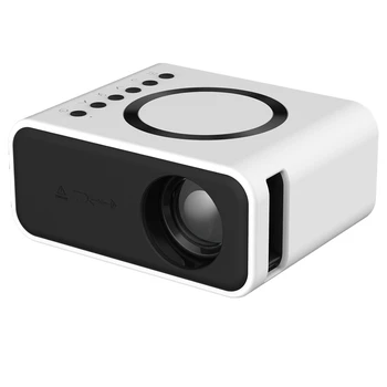 1 комплект Wifi Мини проектор YT300 светодиодный проектор Портативный домашний кинотеатр USB Беспроводной экран синхронизации US Plug A