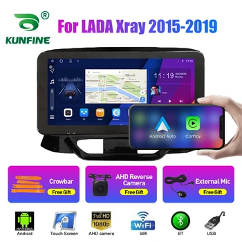10,33 Дюймовый Автомобильный Радиоприемник Для LADA Xray 2015-2019 2Din Android Восьмиядерный Автомобильный Стерео DVD GPS Навигационный Плеер QLED Экран Carplay