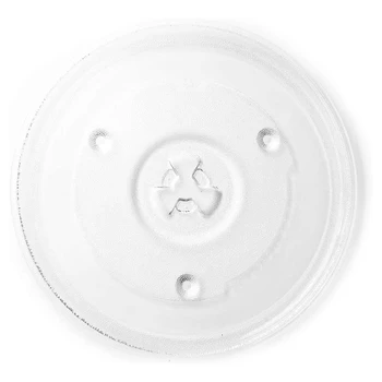 10,5-дюймовая плита для микроволновой печи, запасная тарелка для микроволновой печи, прочный универсальный поворотный стол для микроволновой печи, Стеклянные пластины, круглая сменная пластина