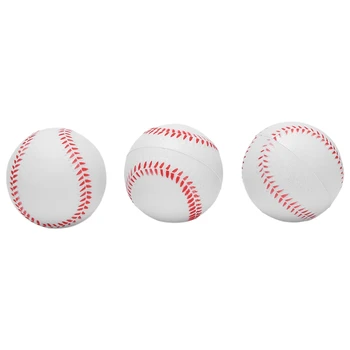12 упаковок бейсбольного пенопластового софтбола, 9-дюймовый тренировочный мяч для взрослых и молодежи, спортивный отбивающий мяч для игры, тренировки по ловле