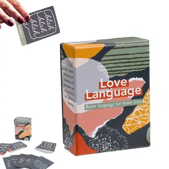 150 Вопросов для начала разговора, Карточная игра на языке любви Для пар, налаживание связей, Партнерское свидание, Восстановление отношений