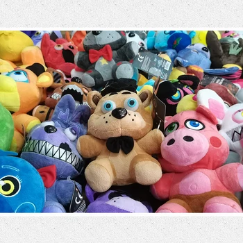 18 см Плюшевая игрушка FNAF Freddy's Мягкие игрушки и плюшевые животные Медведь Кролик Игра Fnaf День рождения Рождественские Игрушки для детей