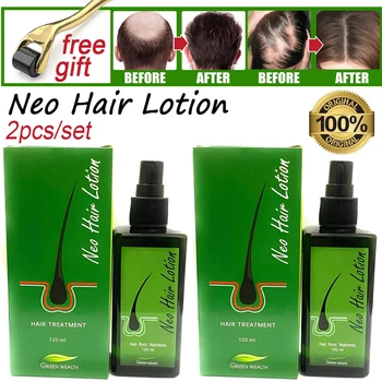 2 шт. /компл. Натуральный Лосьон для волос Thailand Neo Масло для ухода за волосами Сыворотка для роста волос Эфирное средство Для лечения Выпадения волос 120 мл