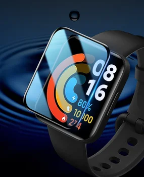 2 шт./лот Защитная Пленка Для Xiaomi Redmi Watch 2 SmartWatch Screen Protector Full Clear TPU Мягкая 3D Изогнутая Крышка Против царапин