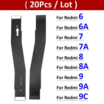 20 штук Оригинальный новый для Xiaomi Redmi 6 6A 7 7A 8 8A 9 9A 9C Основная плата материнская плата Разъем для материнской платы Гибкий кабель