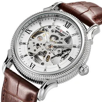 2023 Новые мужские часы от топового люксового бренда, кожаный спортивный календарь для отдыха, многофункциональные кварцевые часы