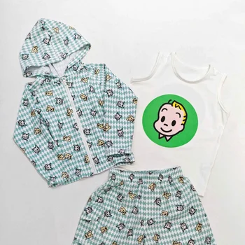 2023 Новый японский детский купальник Пляжная одежда Солнцезащитный гидрокостюм Цельные купальники Детские купальники