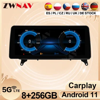 256G Carplay Android 11 Для BMW X5 X6 E70 E71 2007 2008 2009 2010 2011 2012 2013 Аудио Радиоприемник GPS Видеоплеер Головное Устройство