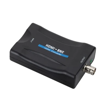 2X Видео-аудио конвертер BNC Адаптер, Совместимый с PAL / NTSC, со шнуром питания USB