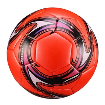 2X Профессиональный футбольный мяч Размер 5 Официальный футбольный Тренировочный Футбольный мяч для соревнований по футболу на открытом воздухе Красный