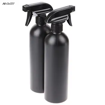 2ШТ 500 мл Пластиковая Черная бутылка с триггером, Многофункциональный спрей для чистки автомобиля