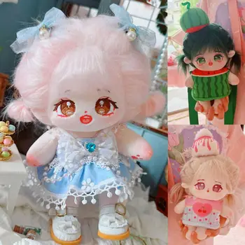 3 Стиля кукольной одежды, модные игрушки, аксессуары, платья с жемчужной юбкой, повседневная одежда, костюм куклы-идола, костюм для кукол с хлопковой набивкой