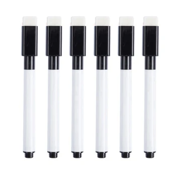300 Ручек Акварельные маркеры для белой доски сухого стирания Ручка для белой доски с ластиком Магнитные Маркеры Акварельная ручка