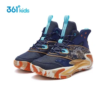 361 Градус Детская Обувь для Мальчиков от 8 до 14 Лет, Баскетбольная Обувь Для мальчиков, Зимняя Детская Спортивная Обувь, Детские Кроссовки New Stlye
