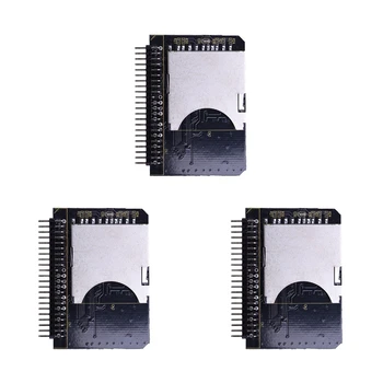 3X 44-контактный разъем IDE для SD-карты