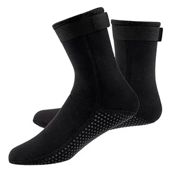 5 мм Неопреновые Носки Для Дайвинга, Гидрокостюм, Обувь Для Серфинга, Термальные Быстросохнущие Нескользящие Ботинки Для Плавания, Водная Обувь, Теплые Пляжные Носки Для Мужчин И Женщин