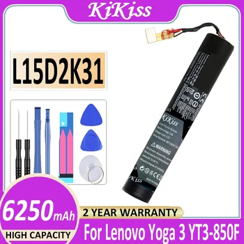 6250 мАч KiKiss L15D2K31 L15C2K31 Аккумулятор Для Lenovo YOGA 3 YT3-850F YT3-850 YT3-850M YT3-850L Аккумулятор для ноутбука