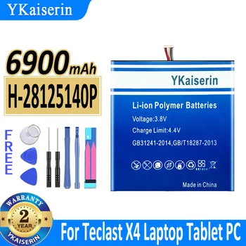 6900 мАч YKaiserin Аккумулятор H-28125140P H28125140P Для Ноутбука Teclast X4 Tablet PC Аккумулятор 7-Проводные Штекерные Батареи