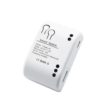 ABGZ-Tuya Smart Switch 1-Канальный Wifi Релейный Дверной Выключатель Постоянного Тока Переменного Тока 7-32 В Моторный Переключатель Занавесок, Медленно Перемещающийся Самоблокирующийся