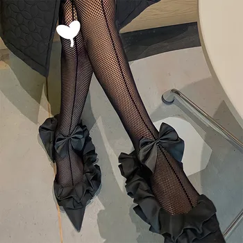 Baotou/ босоножки на плоской подошве; женские летние новые босоножки с острым носком и пустой боковой волнистой шнуровкой; черные тонкие туфли