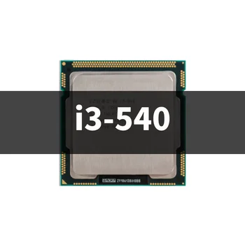 Core i3-540 i3 540 двухъядерный процессор с частотой 3,0 ГГц, процессор 4M 73W LGA 1156