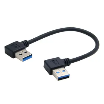 CY Удлинительный кабель USB-USB типа A от мужчины к мужчине USB 3.0 Кабель USB 3.0 Типа A От мужчины Слева к USB 3.0 Удлинительный кабель типа A справа