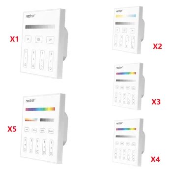 DMX512 Master 2.4G RF пульт дистанционного управления Управление смартфоном Одноцветный/Цветовая температура/RGB/RGB + CCT/RGBW 100-240 В переменного тока 4 зоны
