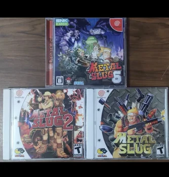 Dreamcast Metal Slug Series Копия Игрового Диска Реплика Разблокировки Игровой Консоли DC Ретро Видеоигра Прямое Чтение Игры