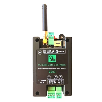 GSM 4G LTE Контроллер Доступа SMS APP Пульт Дистанционного Управления Вкл/Выкл Релейный Переключатель Для Автоматического Открывания Раздвижных Распашных Дверей