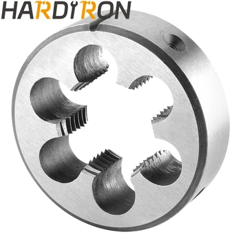 Hardiron Метрическая круглая головка для нарезания резьбы M23X0,75, машинная головка для нарезания резьбы M23 x 0,75, Правая рука