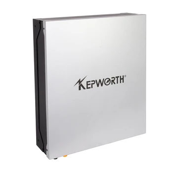 KEPWORTH Powerwall Lifepo4 100Ah Литий-ионный Аккумулятор 51,2 В 5 кВт Домашняя Система Хранения Энергии Lifepo4 Battery 100Ah Со Светодиодным Дисплеем