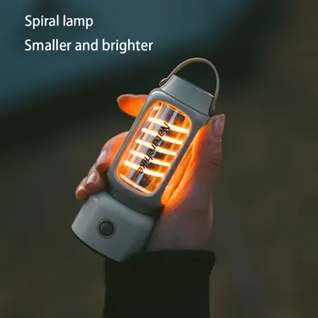 Naturehike Портативный Водонепроницаемый светильник для кемпинга IPX4, светильник для атмосферы кемпинга, Подвесной светильник, светильник для зарядки палатки