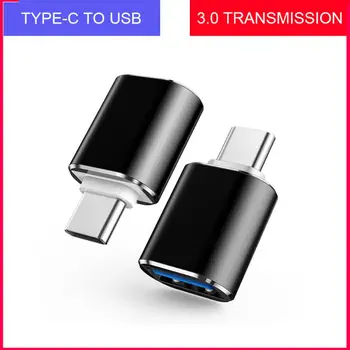 OTG Адаптер USB 3,0 Тип C Кабель USB Совместимый для MacBook /Air 2019 2018 2017 Samsung Galaxy S20 S20 + Ultra Note 10 S9 S8