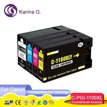 PGI-1100XL PGi1100XL PGi1100 Цветной Совместимый Картридж с Чернилами для принтера Премиум-класса Canon MAXIFY MB2010/MB2110/MB2710 Принтер