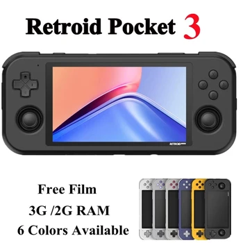 Retroidpocket 3 Ретро Портативная Портативная Игровая консоль 4,7-дюймовый Сенсорный IPS-Экран Android 11 OS Видеоигровая Консоль 4000 мАч