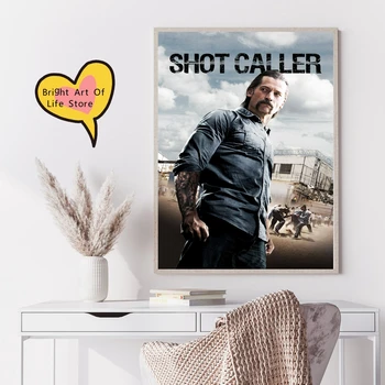Shot Caller (2017) Обложка для постера фильма, фотопечать, холст, настенное искусство, домашний декор (без рамы)