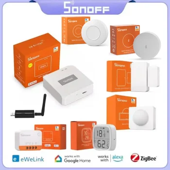 SONOFF Zigbee 3.0 Bridge Pro/Датчик T & H/Переключатель/Датчик двери/Датчик движения /ZBMINI/ZBMINI-L2/SNZB-02D Поддержка Ewelink Alexa