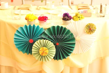 SPR 30 см, свадебный зонт из папиросной бумаги, бумажный веер с цветами, реквизит для бумажного веера, принадлежности для декорации бумажного зонта своими руками для фона
