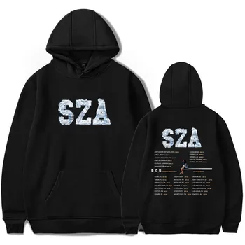 SZA SOS Tour 2023 Мерч Худи Унисекс с капюшоном Повседневная одежда