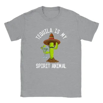 Tequila is My Spirit Animal - футболка с круглым вырезом унисекс