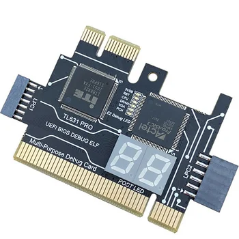 TL631 Pro Многофункциональный Настольный Ноутбук LPC-DEBUG Post Card PCI PCI-E Mini PCI-E Диагностический Анализатор материнской платы