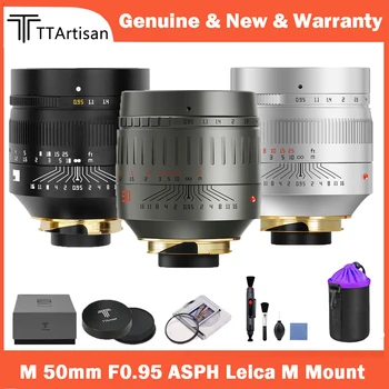 TTArtisan 50mm F0.95 Полнокадровый объектив с большой диафрагмой Prime для камер Leica M Mount Leica M-M M240 M3 M6 M7 M8 M9 M9p M10