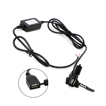 USB-зарядные устройства для мотоциклов, разъем адаптера питания 3.0, преобразователь 12V 24V в 5V 2A, Крепление на руль, Автомобильные аксессуары для мотоциклов