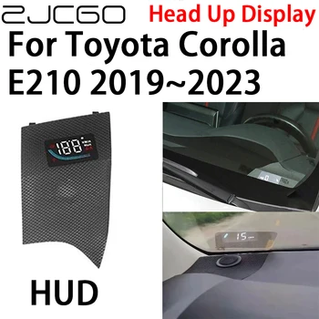 ZJCGO Автомобильный HUD Головной Дисплей Спидометр Проектор Сигнализации Электронные Аксессуары для Toyota Corolla E210 2019 ~ 2023