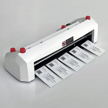 Автоматическая машина для резки визитных карточек 220 В/20 Вт Электрическая машина для резки карточек, машина для резки бумаги, Канцелярские принадлежности