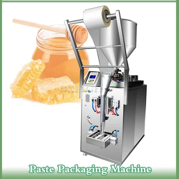 Автоматическая машина для упаковки соуса чили, коммерческая машина для количественного наполнения пасты маслом, уксусом, водой