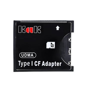 Адаптер SD To CF Type I Поддержка пластиковых адаптеров SD SDHC SDXC MMC-карт в стандартный конвертер для чтения карт Compact Flash Type I