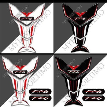 Бак мотоцикла FZ6 FZ6S FZ6N FZ6 Fazer Для Yamaha 3D Наклейки Pad Protector Аксессуары Наклейки 2015 2016 2017 2018 2019 2020