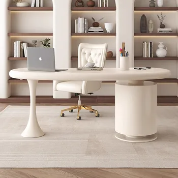 Белый органайзер, стол для учебы, гаджеты, офисный уголок, компьютерные столы для макияжа, Стойка регистрации, Офисная Современная мебель
