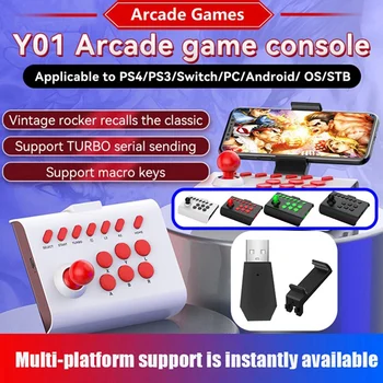 Беспроводная игровая консоль + адаптер 2.4G Bluetooth Джойстик Контроллер для мобильного телефона Nintendo Switch PS4 PS3 PC